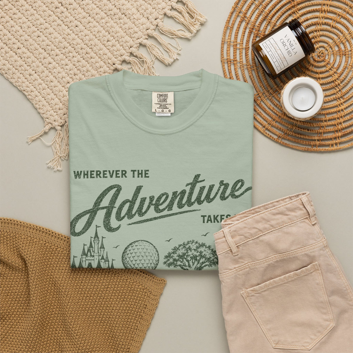 MB Adventure Tee - Tree Green