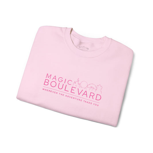 MB Icons Embroidered Sweatshirt - Pink/Pink