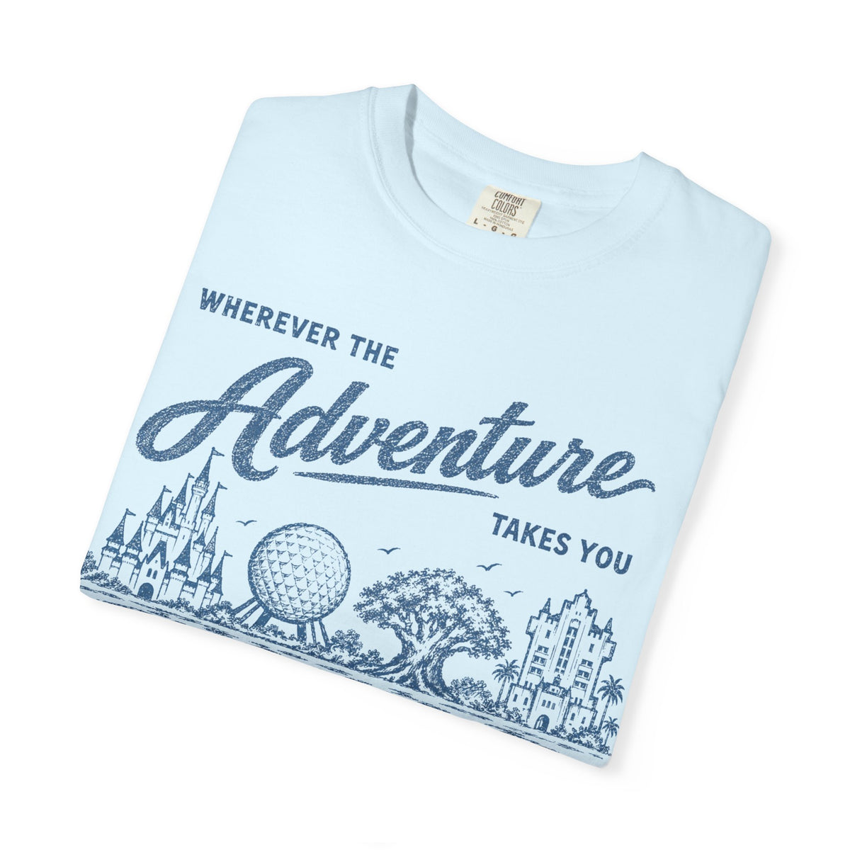 MB Adventure Tee - Castle Blue