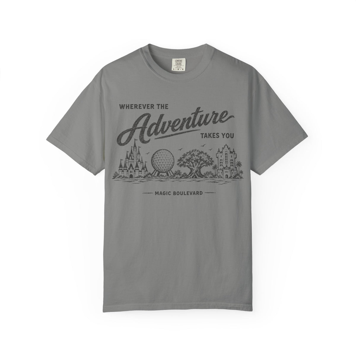 MB Adventure Tee - Spaceship Grey