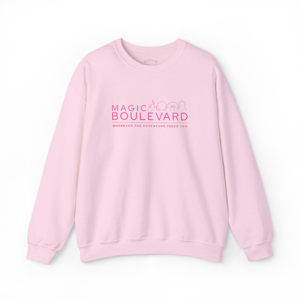 MB Icons Embroidered Sweatshirt - Pink/Pink
