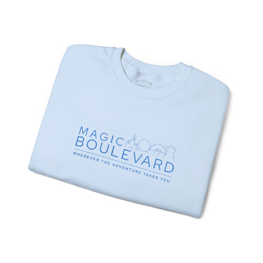 MB Icons Embroidered Sweatshirt - Blue/Blue