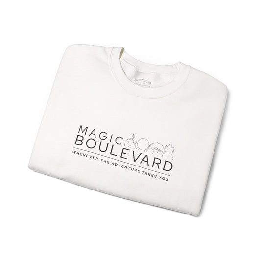 MB Icons Embroidered Sweatshirt - White/Black
