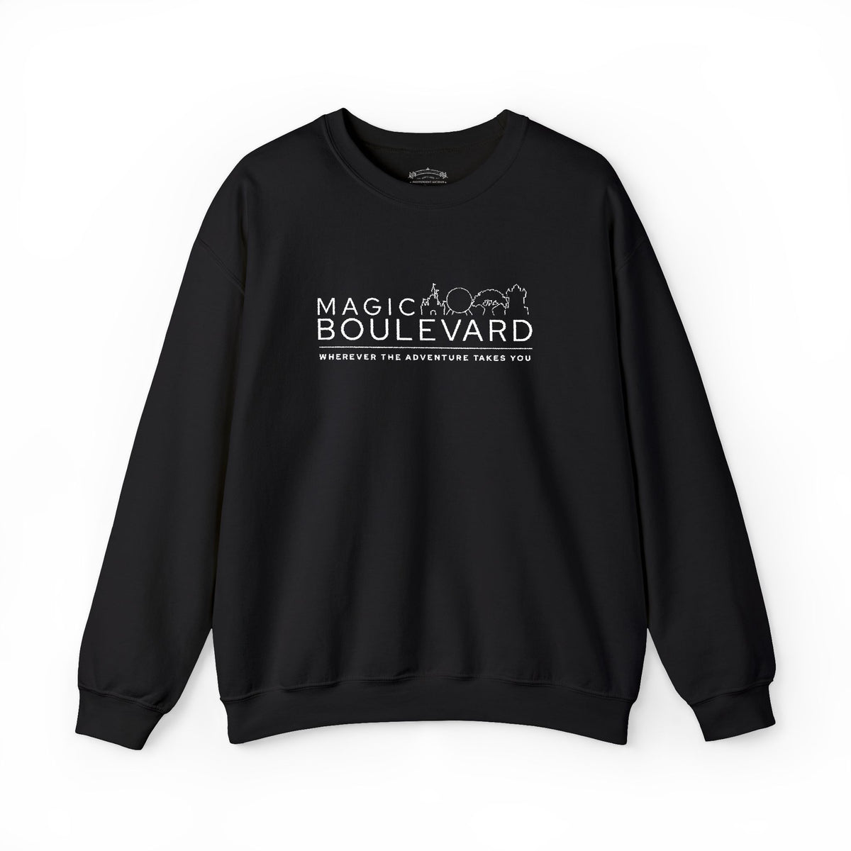 MB Icons Embroidered Sweatshirt - Black/White