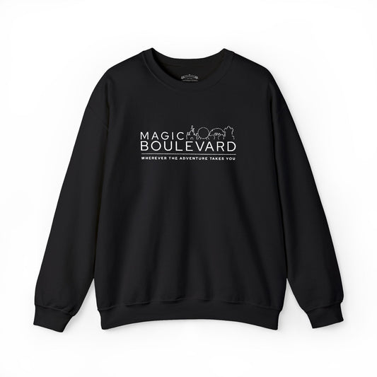 MB Icons Embroidered Sweatshirt - Black/White