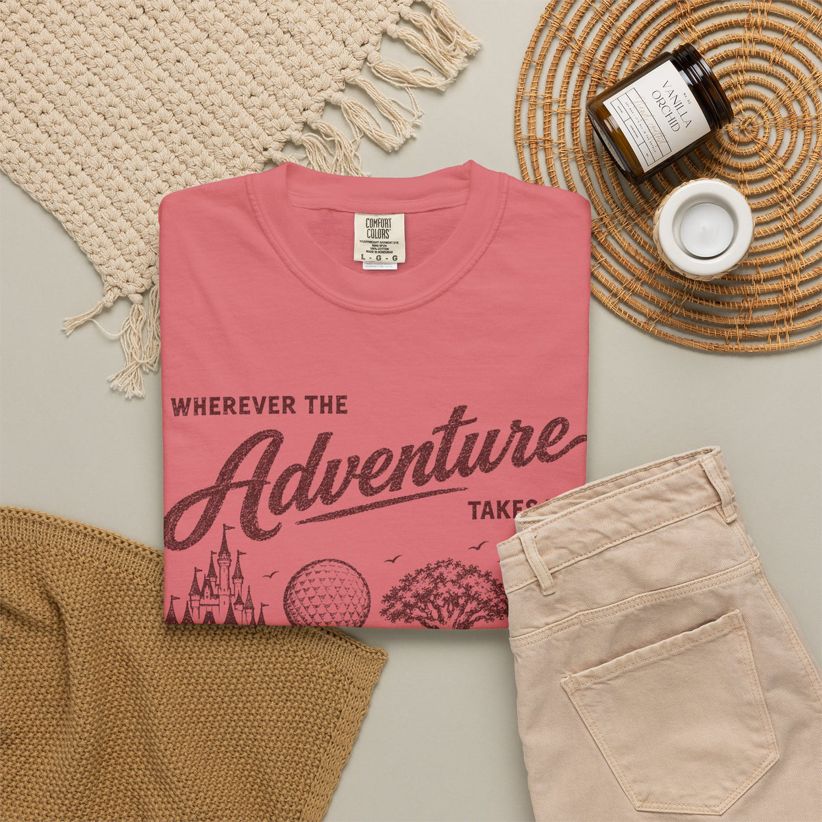 MB Adventure Tee - Tower Red