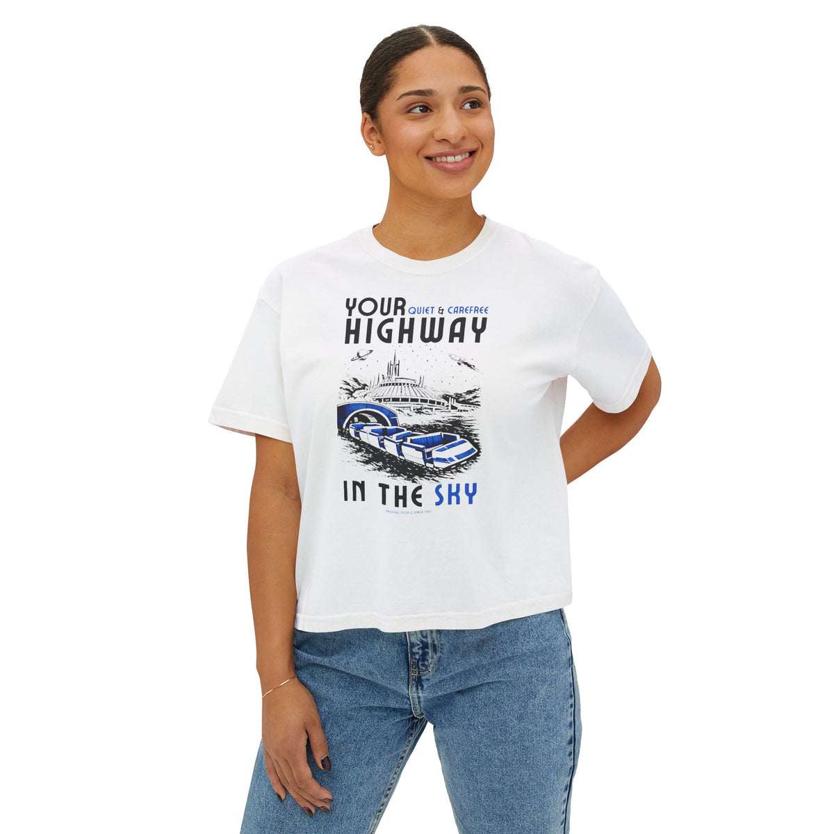 Highway In The Sky Boxy Tee
