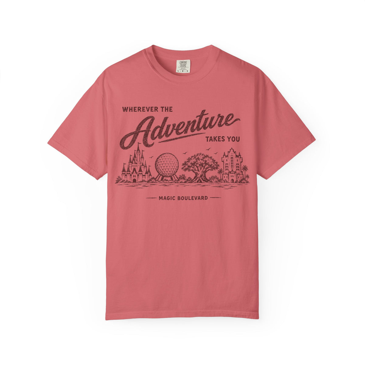 MB Adventure Tee - Tower Red