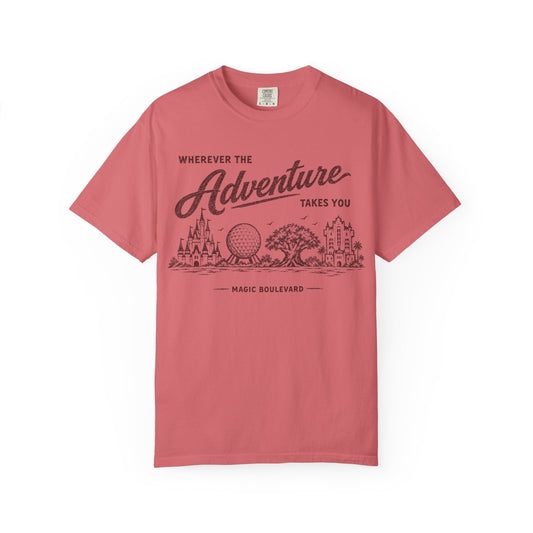 MB Adventure Tee - Tower Red