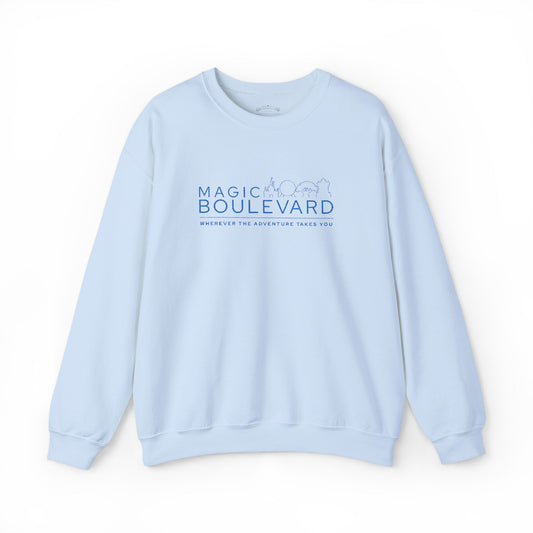 MB Icons Embroidered Sweatshirt - Blue/Blue