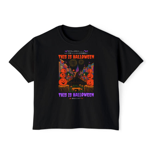 This Is Halloween Boxy Tee