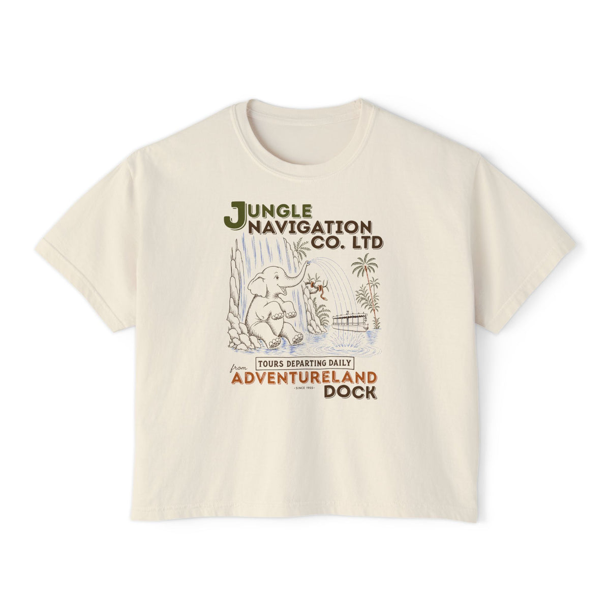 Jungle Tours Boxy Tee