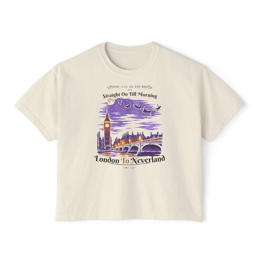 London To Neverland Boxy Tee