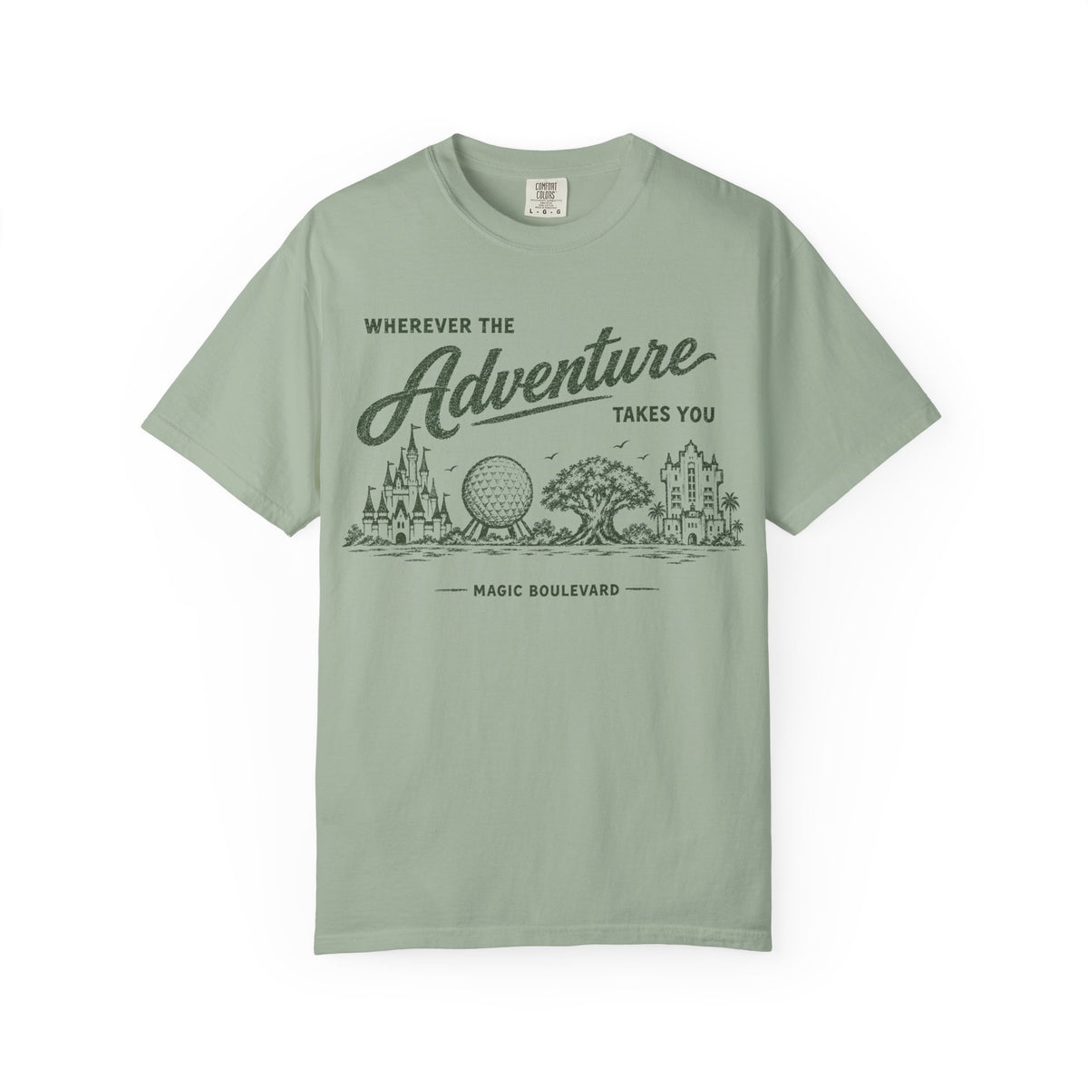MB Adventure Tee - Tree Green