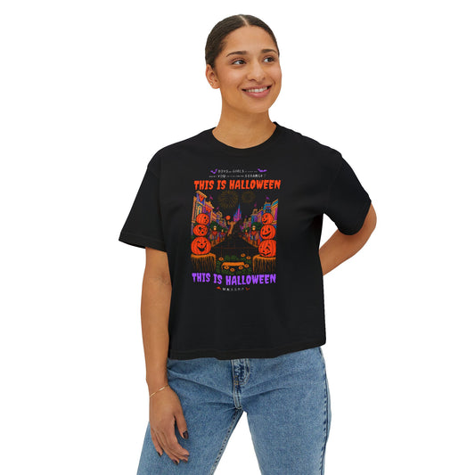 This Is Halloween Boxy Tee