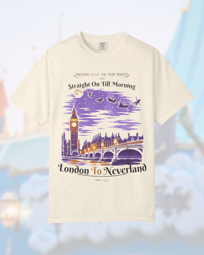 London To Neverland Tee